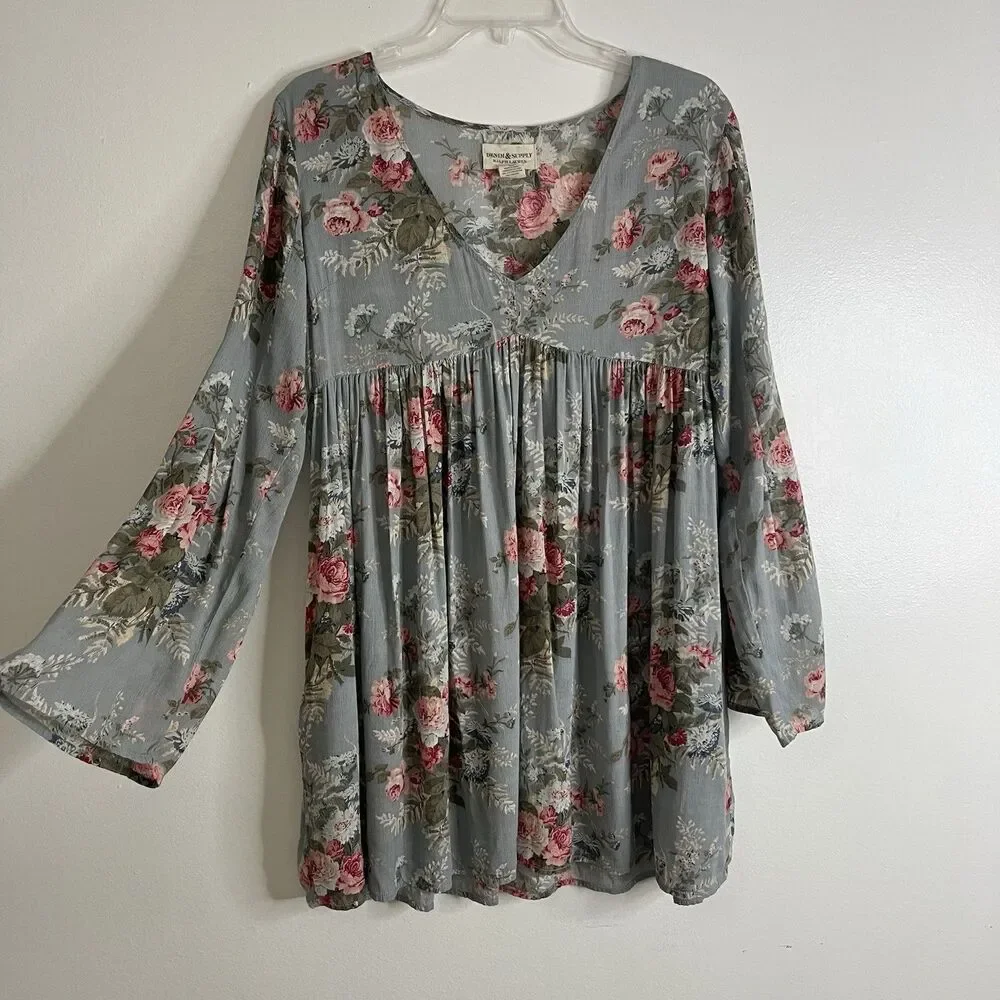 seasalt denim dress Noa Mini Color:Pebble/Ivory Distorted Daydream Cotton Handmade Crochet Lace